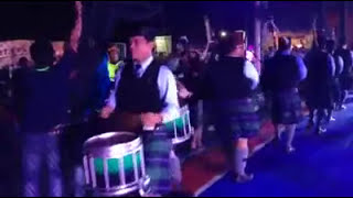 Dashing Neon Futsal - Opening by KL Pipes and Drums
