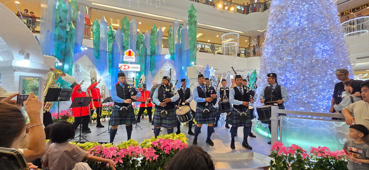 Pipe band for malls & festive celebrations
