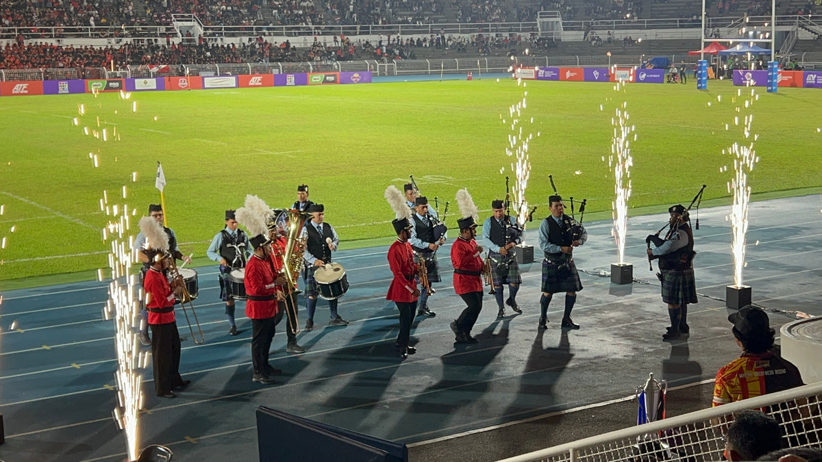 Pipe band for sports, parades & official ceremonies