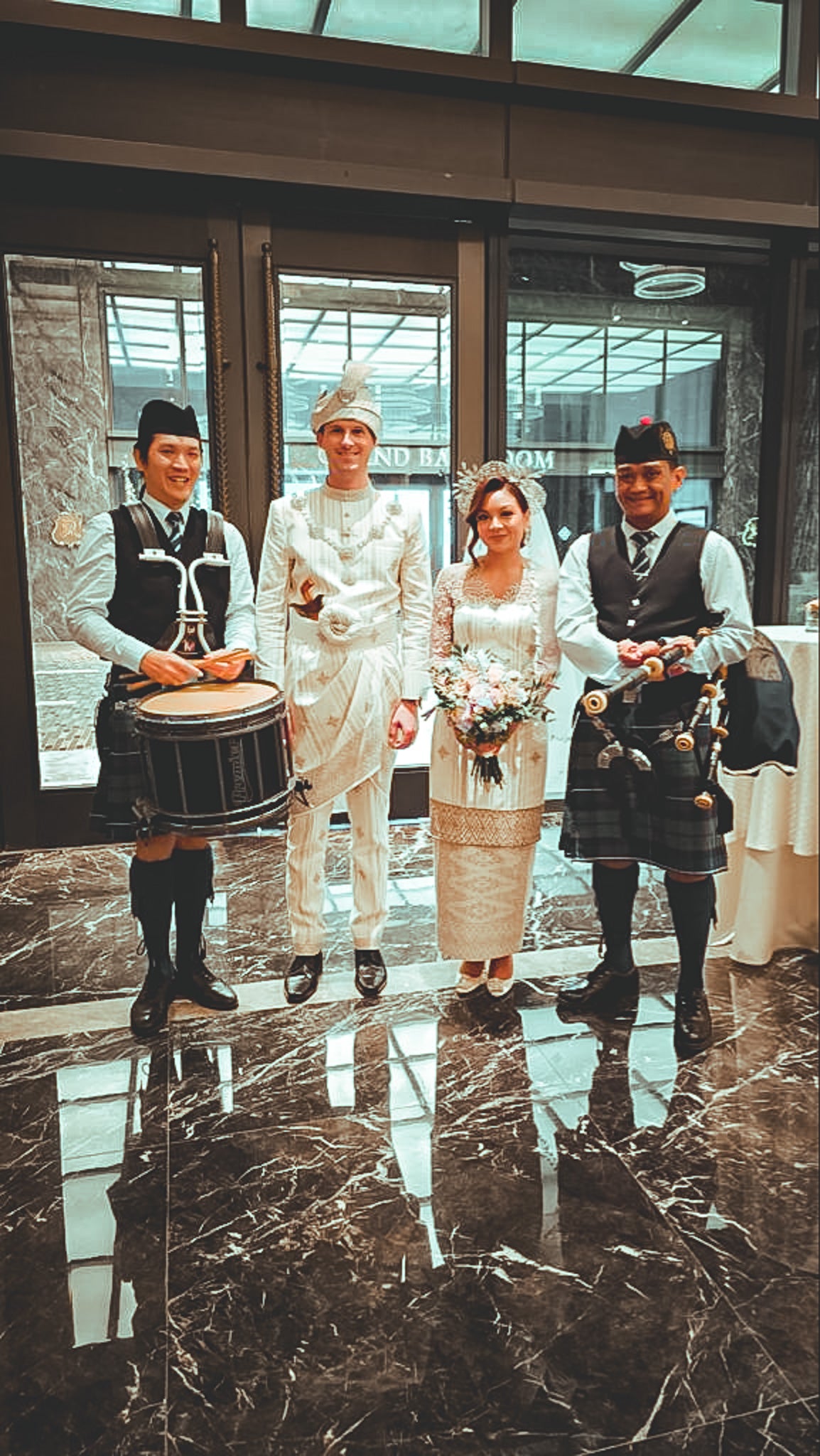 Perindahkan Hari Perkahwinan Anda dengan Bunyi Bagpipe: Perkhidmatan Perkahwinan KLPD yang Profesional — photo 1